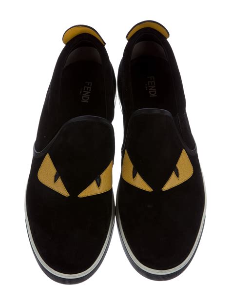 fendi ff sneakers|Fendi monster slip on sneakers.